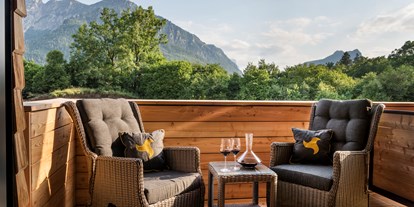 Allergiker-Hotels - Wellnessbereich - Ausblick Panoramabalkone - Klosterhof - Alpine Hideaway & Spa ****S