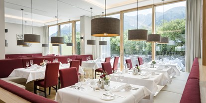Allergiker-Hotels - berücksichtigte Nahrungsmittelunverträglichkeiten beim Essen: Laktoseintoleranz - Restaurant GenussArt - Klosterhof - Alpine Hideaway & Spa ****S